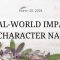 The Real-World Impact of Character Names